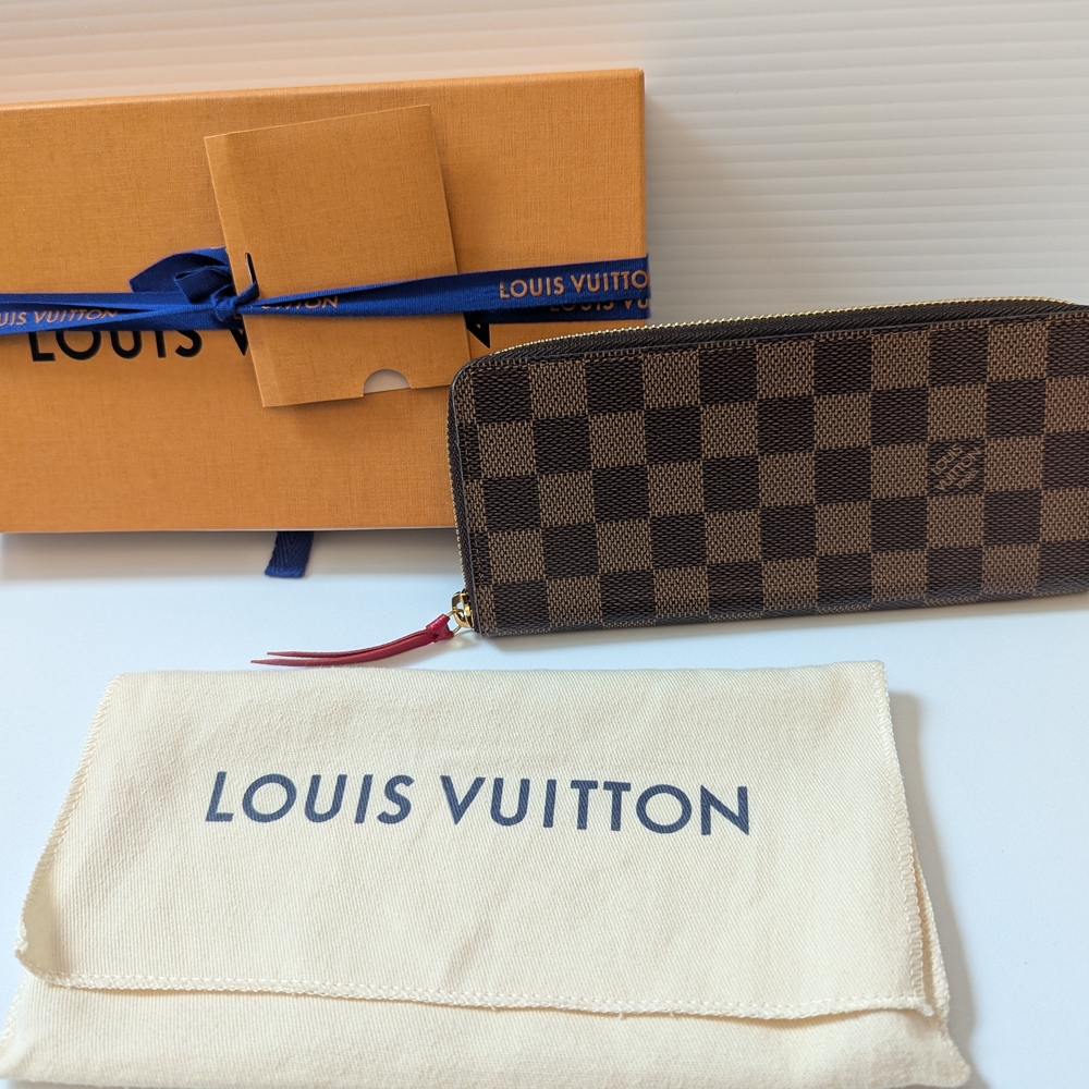 Louis Vuitton Brown Checkered Wallet